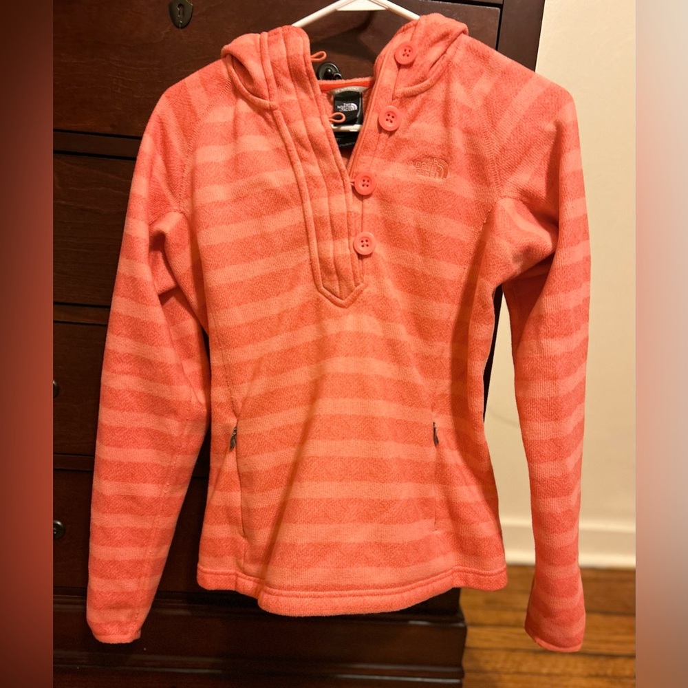 The North Face Striped Button Pullover